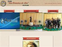 Tablet Screenshot of escfranciscana.com